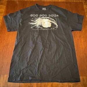 Goo Goo Dolls Iris Eye Graphic T-Shirt Large Black 90s Alt Rock Band Tee 2025